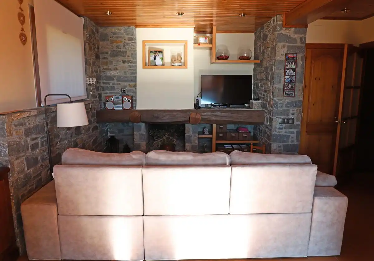Living room of Houses for sale in Vilallonga de Ter  with Heating, Private garden and Terrace