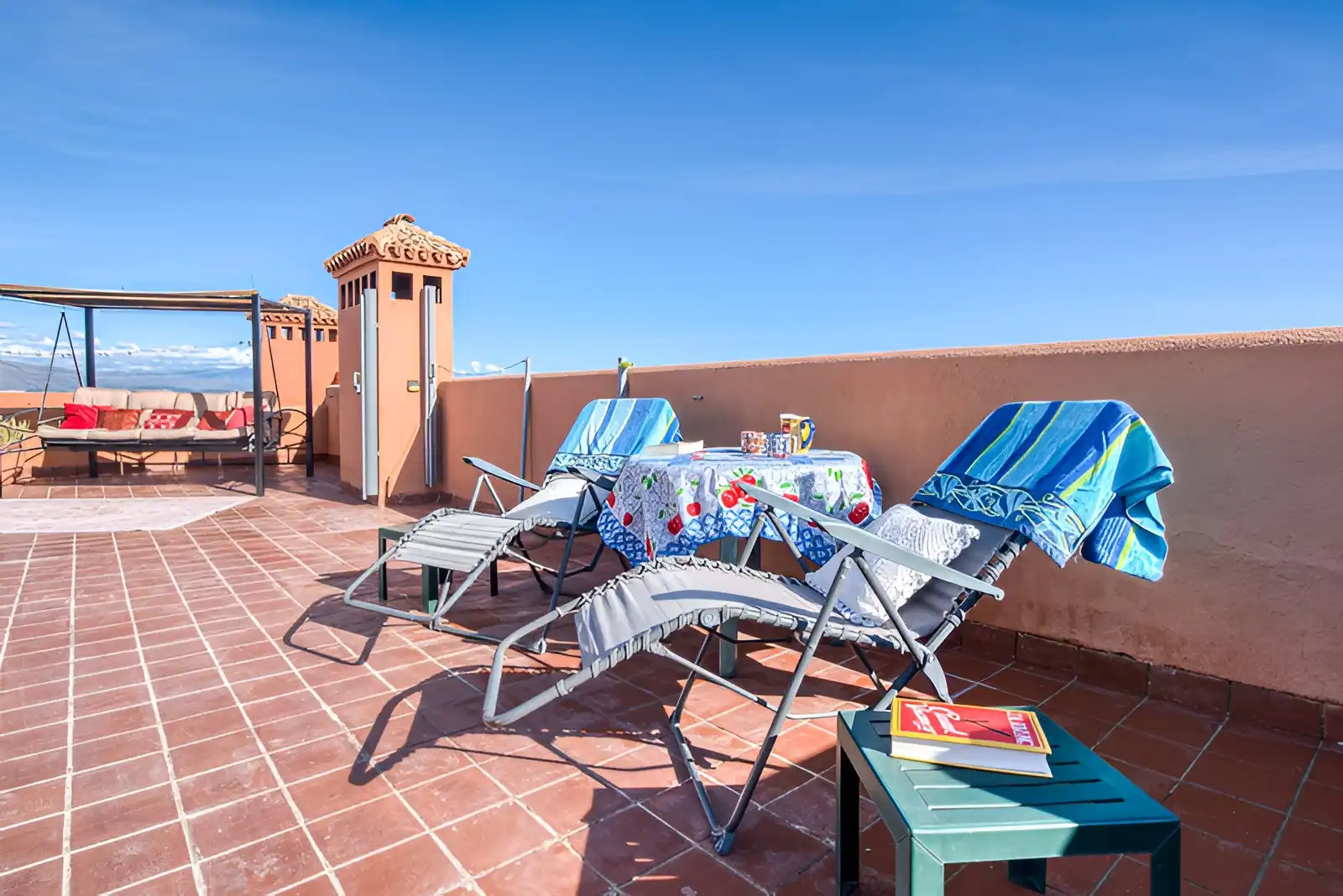 Terrace of Attic for sale in Manilva  with Air Conditioner, Terrace and Swimming Pool