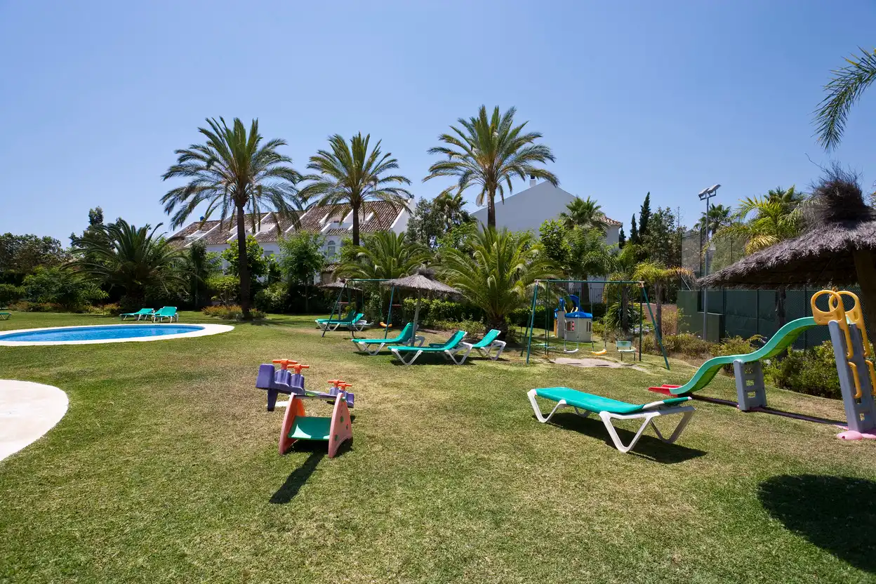 Garden of Houses for rent in Marbella  with Furnished and Pets allowed