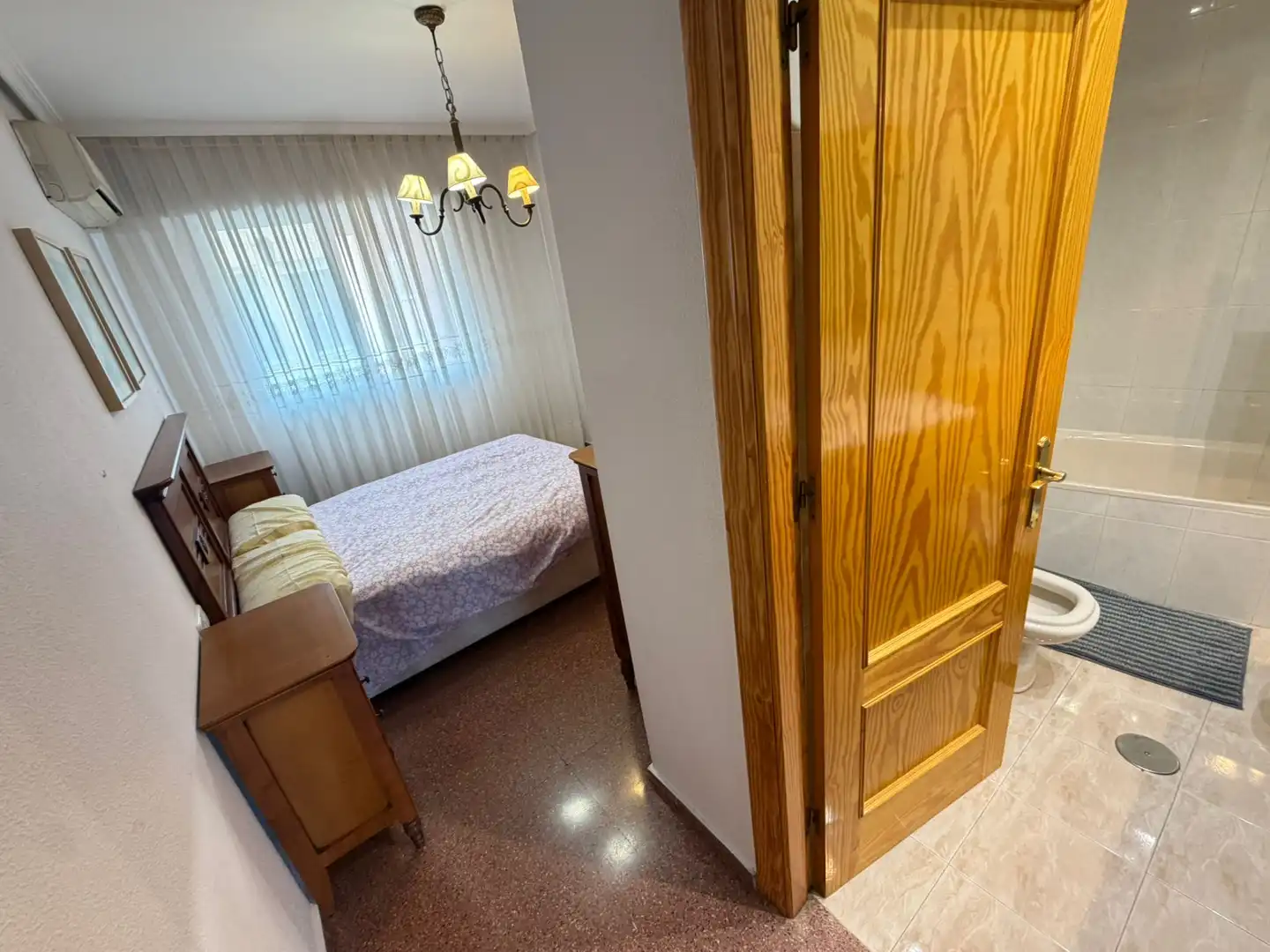 Bedroom of Flat for sale in Murcia  with Air Conditioner, Storage room and Furnished