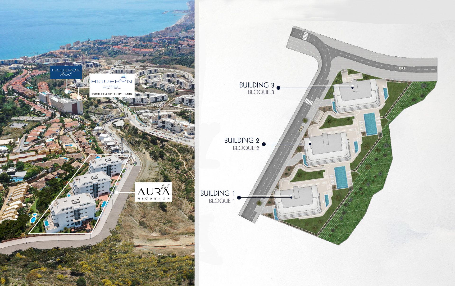 Vista exterior de Pis en venda en Benalmádena amb Aire condicionat, Terrassa i Traster