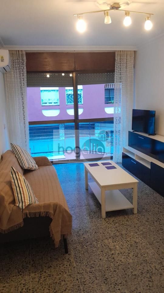 Living room of Flat to rent in  Sevilla Capital  with Air Conditioner, Terrace and Furnished