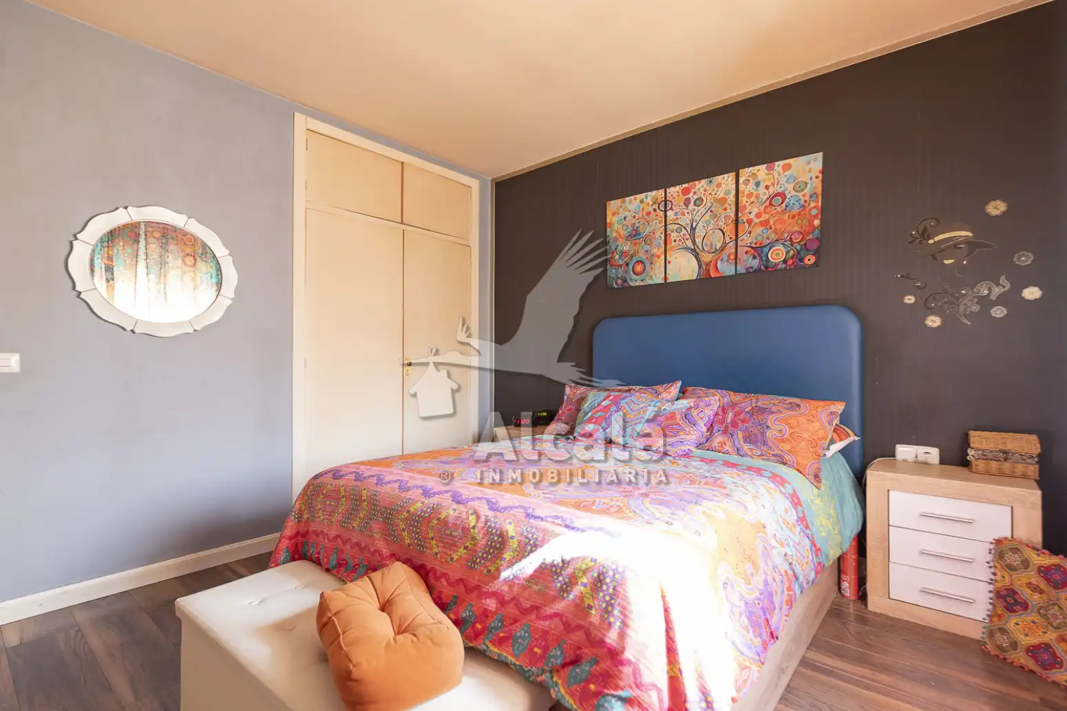 Bedroom of Houses for sale in Camarma de Esteruelas  with Air Conditioner, Heating and Private garden