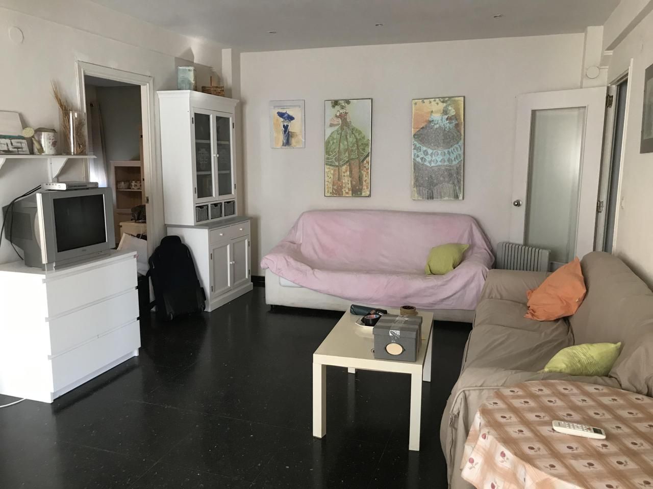 Sala d'estar de Pis en venda en  Valencia Capital