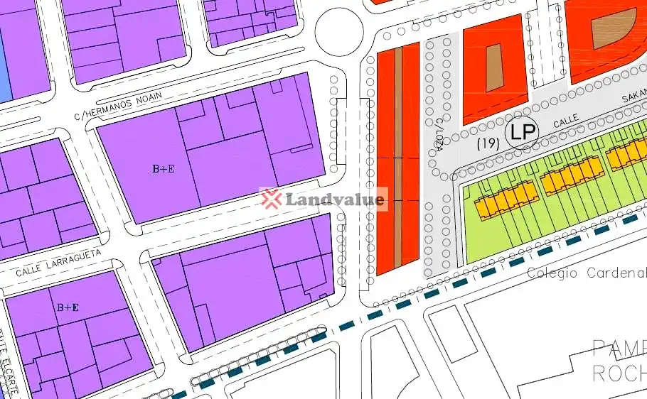 Terreno industrial en venta en Hermanos Noain-Ermitapea-Larragueta, Ansoáin / Antsoain