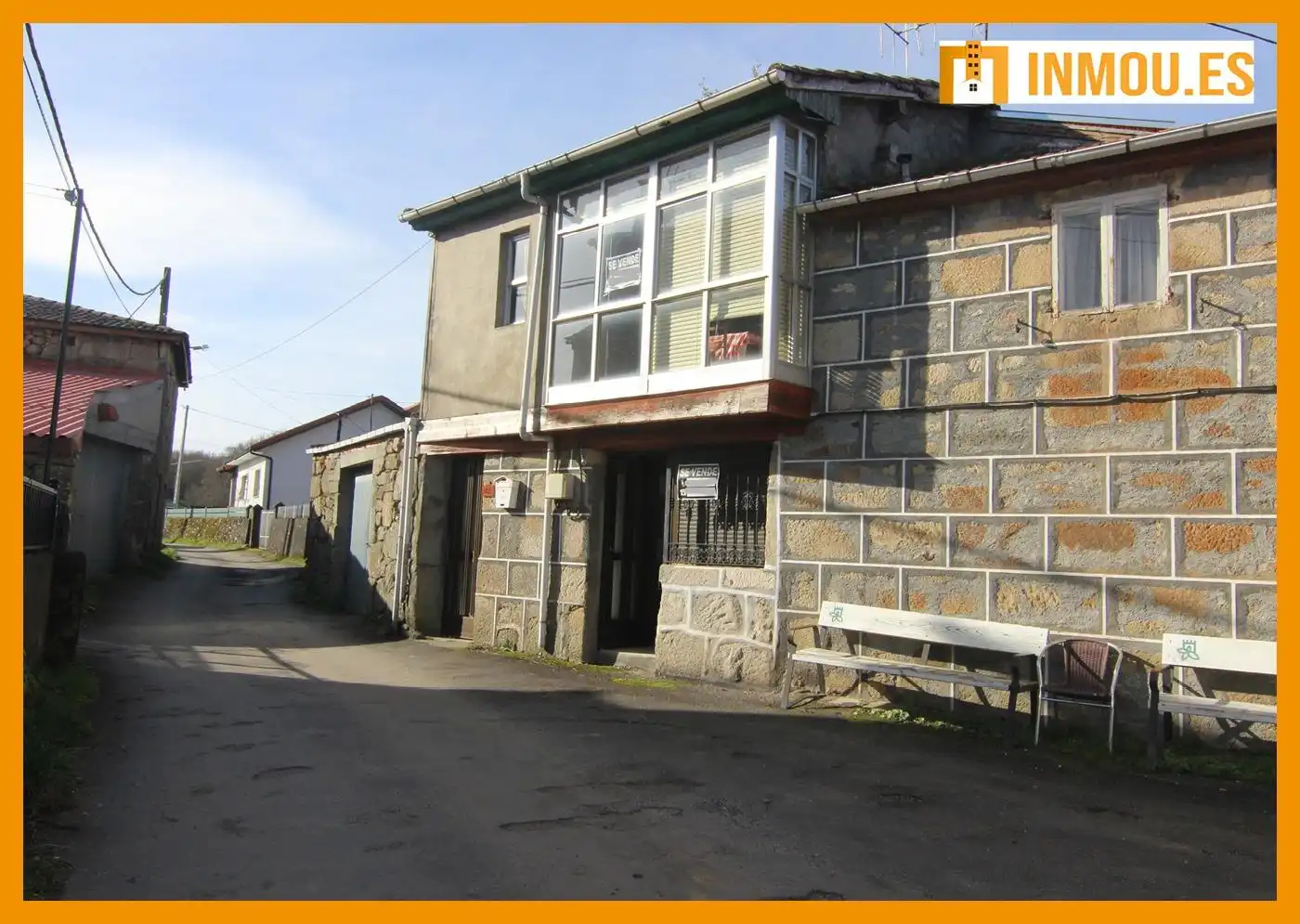Vista exterior de Casa o chalet en venta en Maceda con Jardín privado