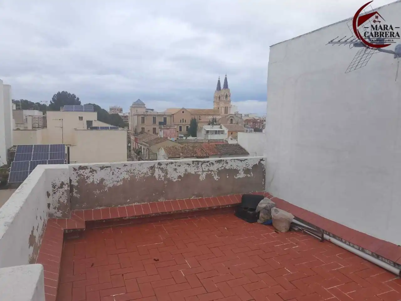 Terrace of Houses for sale in Gandia  with Air Conditioner, Terrace and Furnished