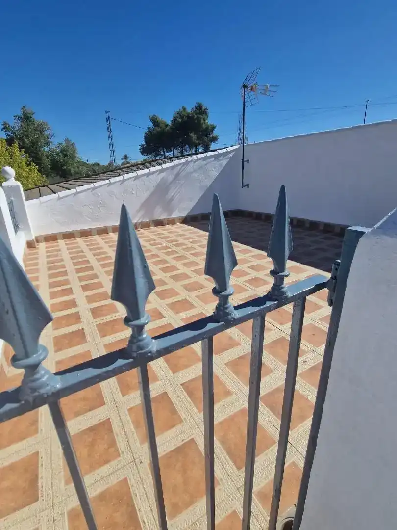 Terrassa de Finca rústica en venda en Andújar amb Aire condicionat, Piscina i Balcó