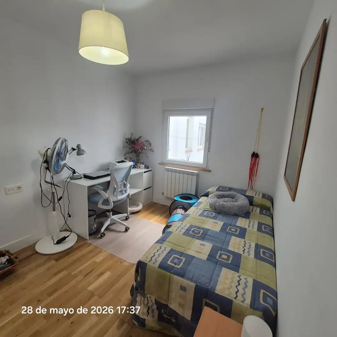 Schlafzimmer von Wohnung zum Verkauf in León Capital  mit Heizung, Parkett und Terrasse