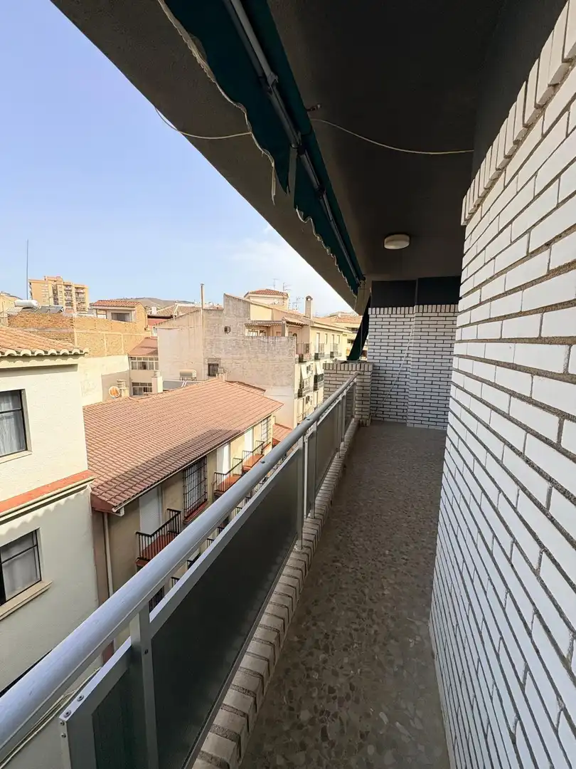 Balcony of Flat for rent in Motril  with Air Conditioner and Balcony