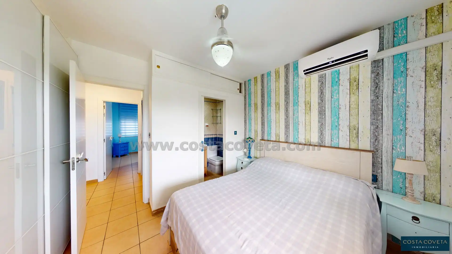 Bedroom of Apartments for sale in El Campello  with Air Conditioner, Terrace and Swimming Pool