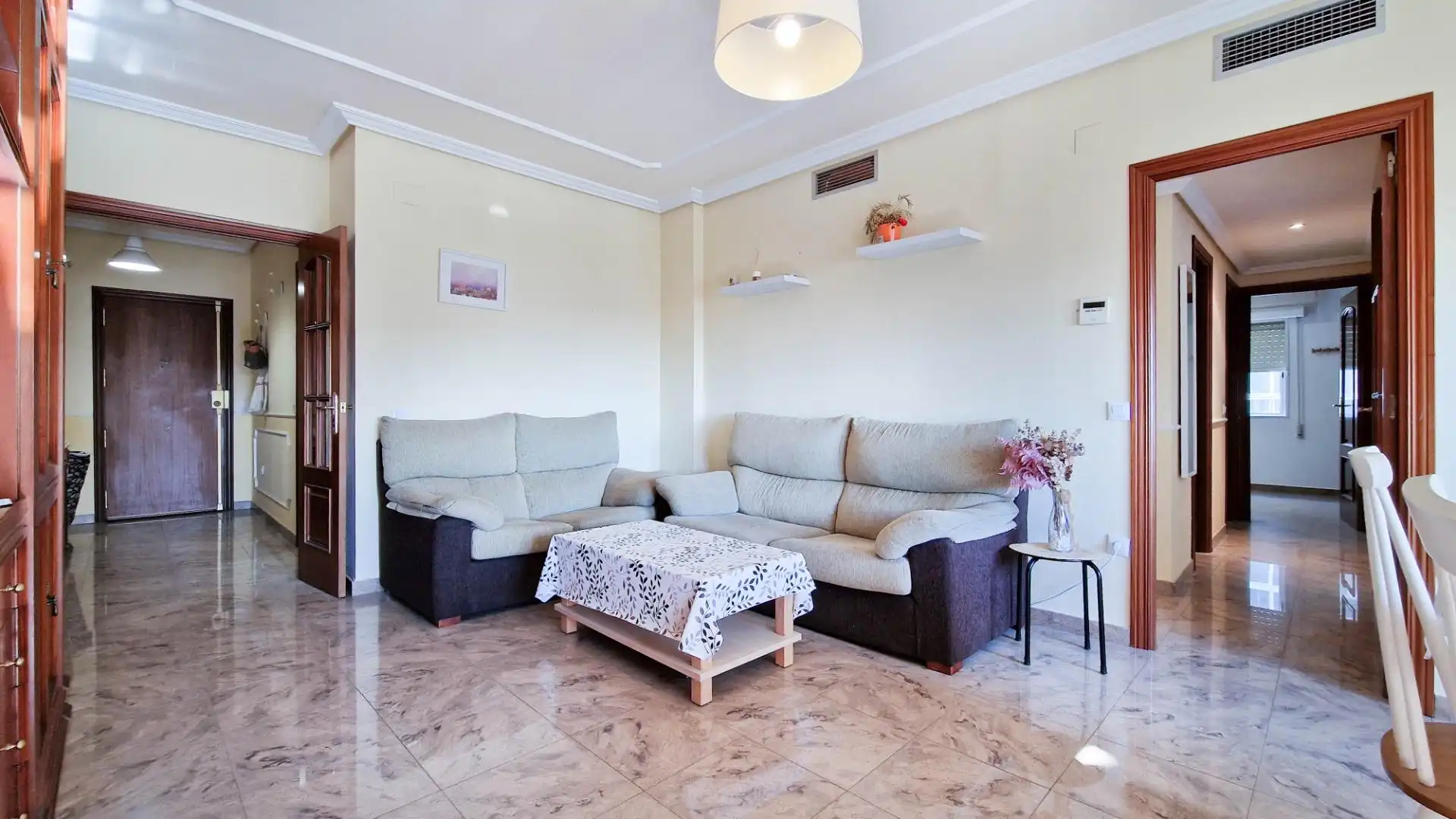 Living room of Flat for rent in Badajoz
