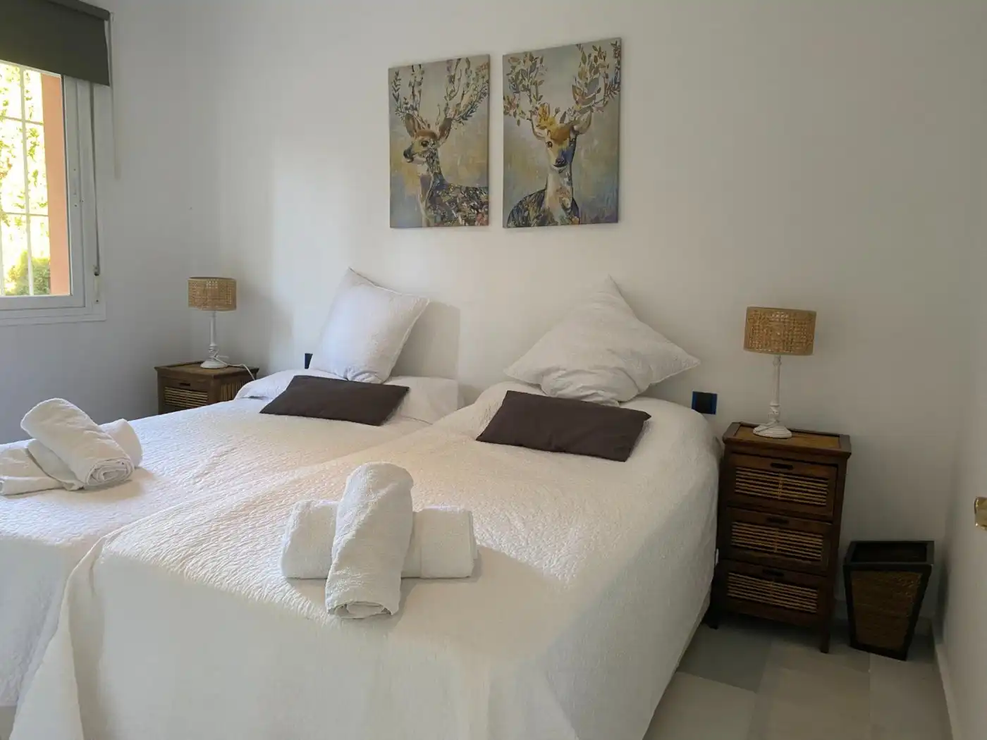 Dormitori de Casa o xalet de lloguer en Sotogrande amb Aire condicionat, Calefacció i Jardí privat