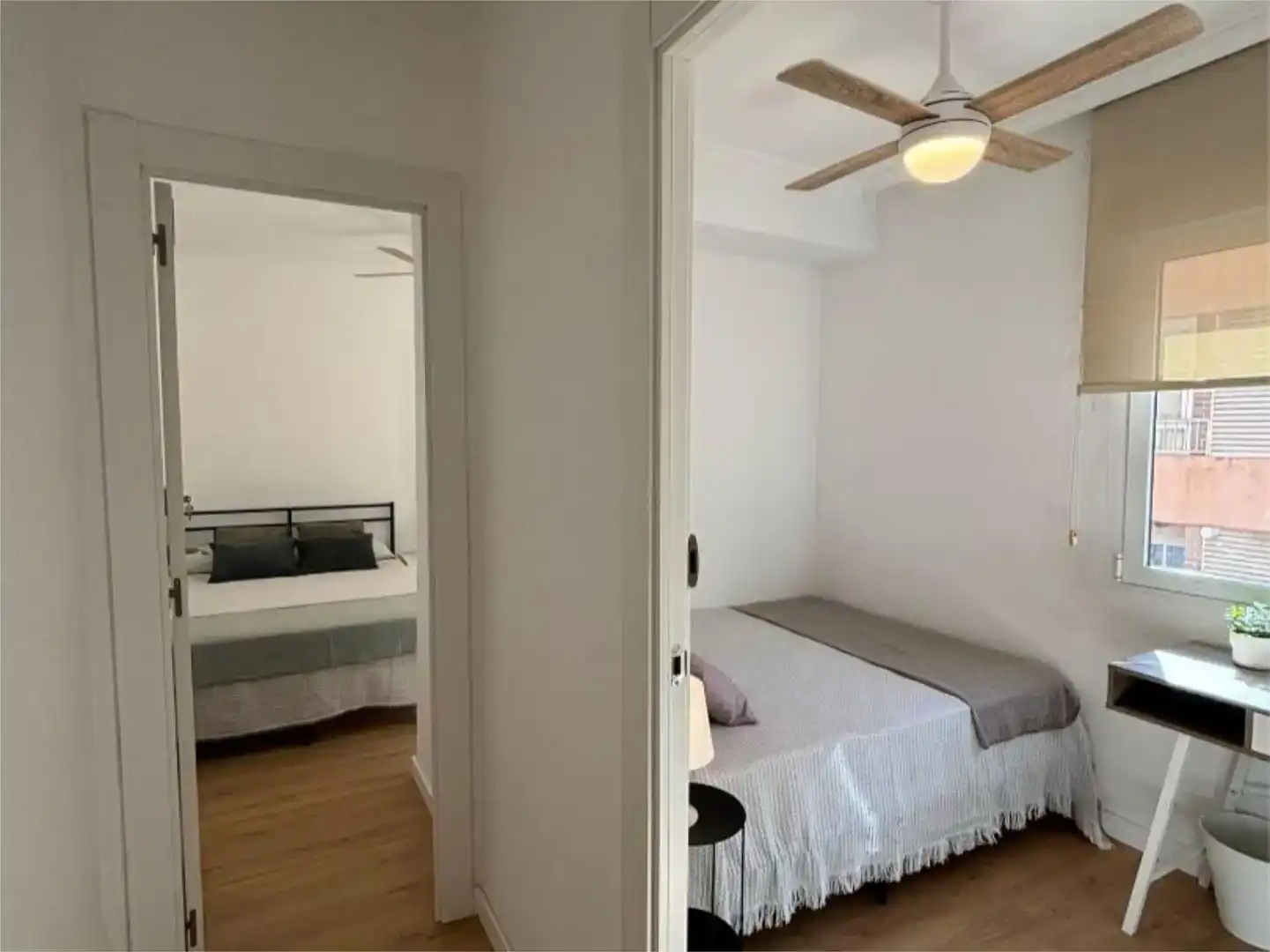 Schlafzimmer von Wohnung zur Miete in Alicante / Alacant mit Klimaanlage und Balkon