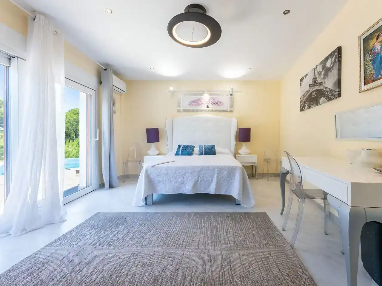 Dormitori de Casa o xalet en venda en Altea amb Aire condicionat, Piscina i Balcó