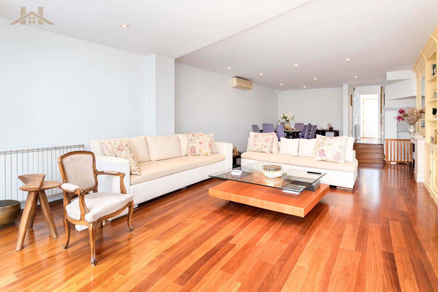 Sala de estar de Casa o chalet en venta en Las Rozas de Madrid con Aire acondicionado, Calefacción y Jardín privado