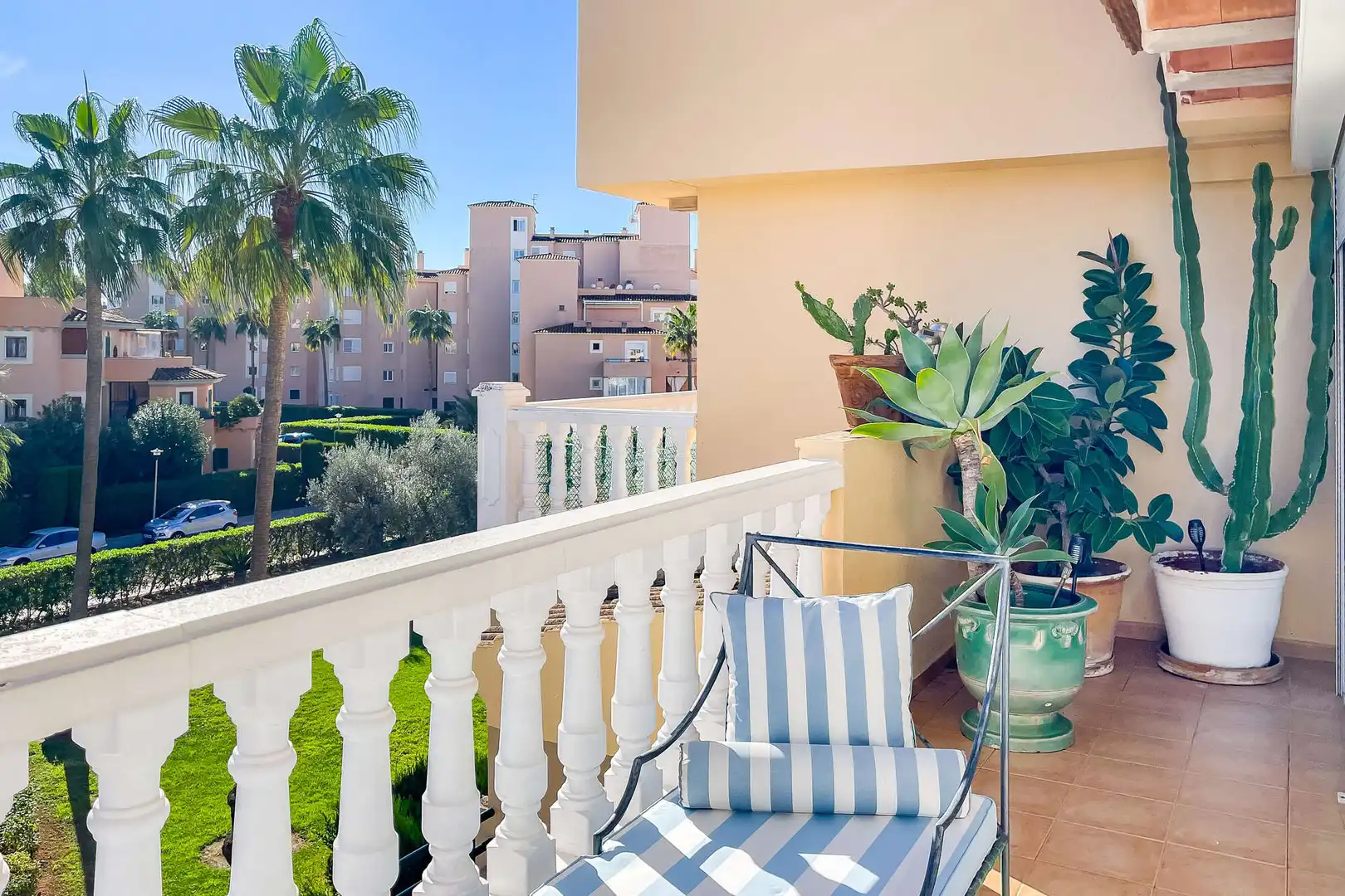 Balcony of Flat for sale in Sant Llorenç des Cardassar  with Air Conditioner, Terrace and Furnished