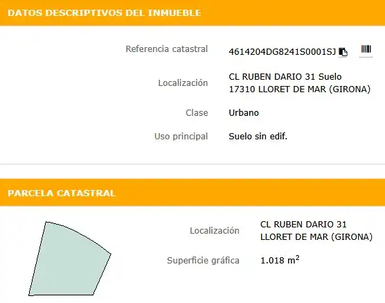 Terreno residencial en venta en Carrer Rubén Darío 31, imagen 3