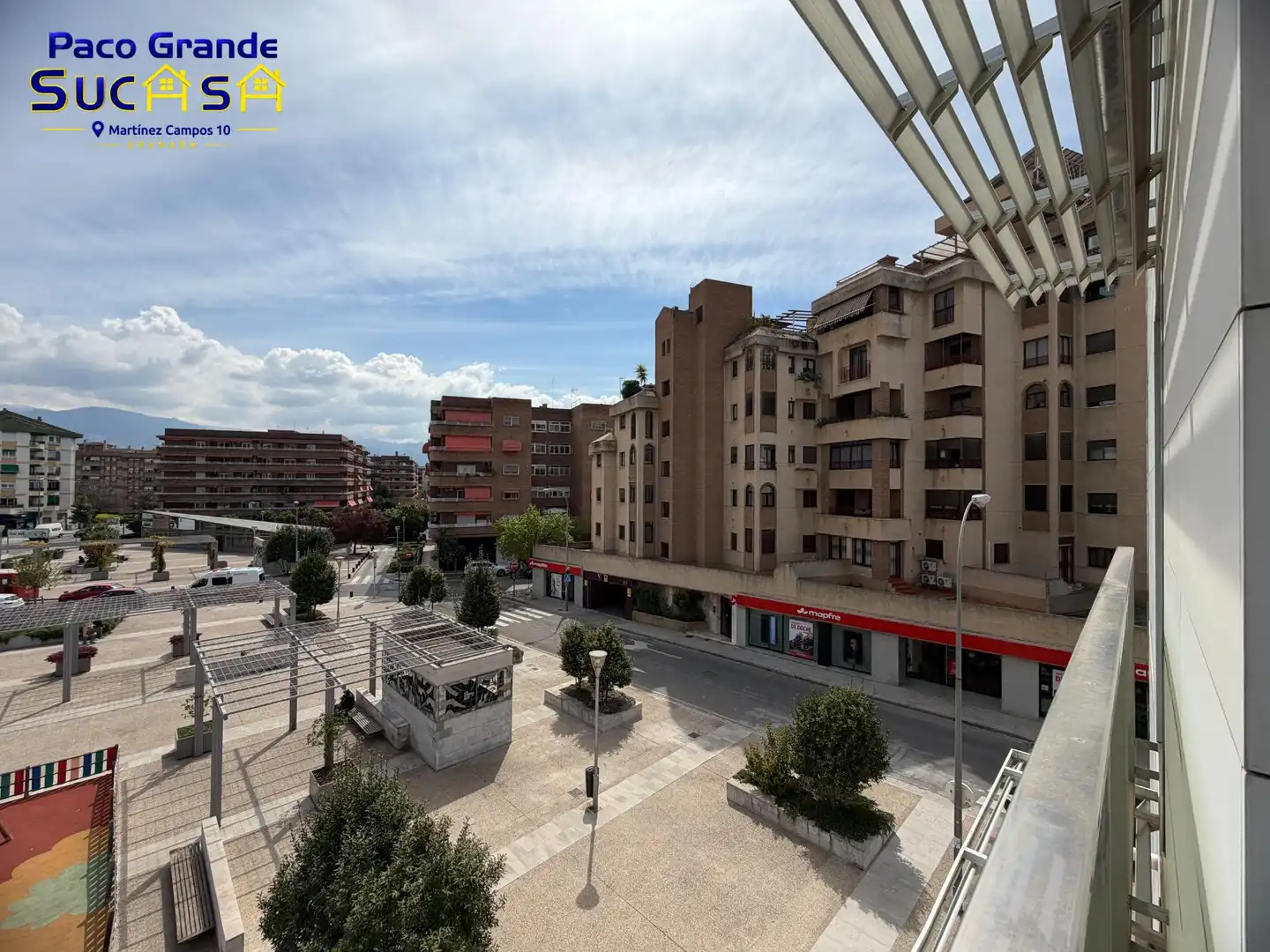 Exterior view of Flat for rent in Granada  with Air Conditioner, Heating and Parquet flooring