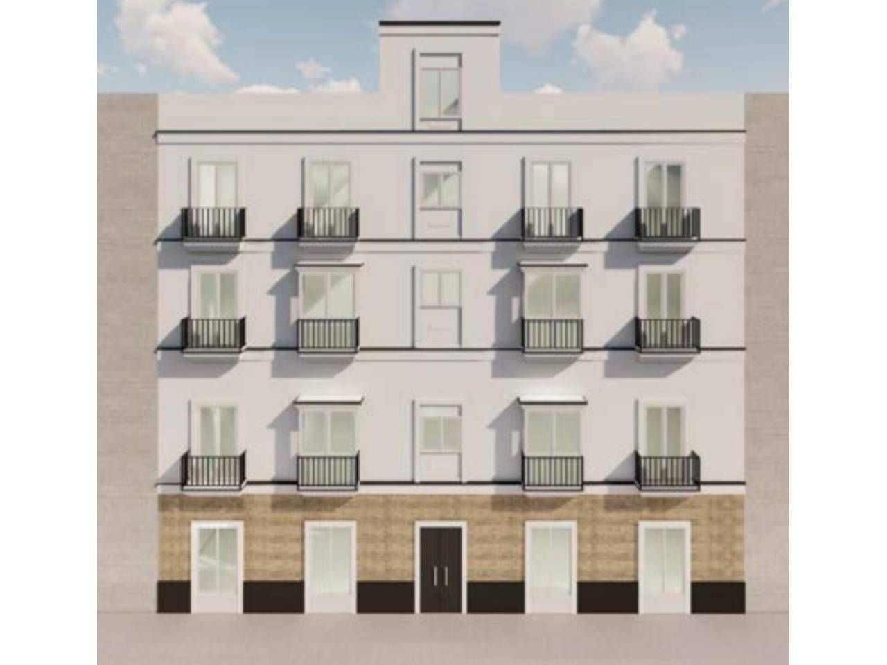 Exterior view of Flat for sale in  Cádiz Capital