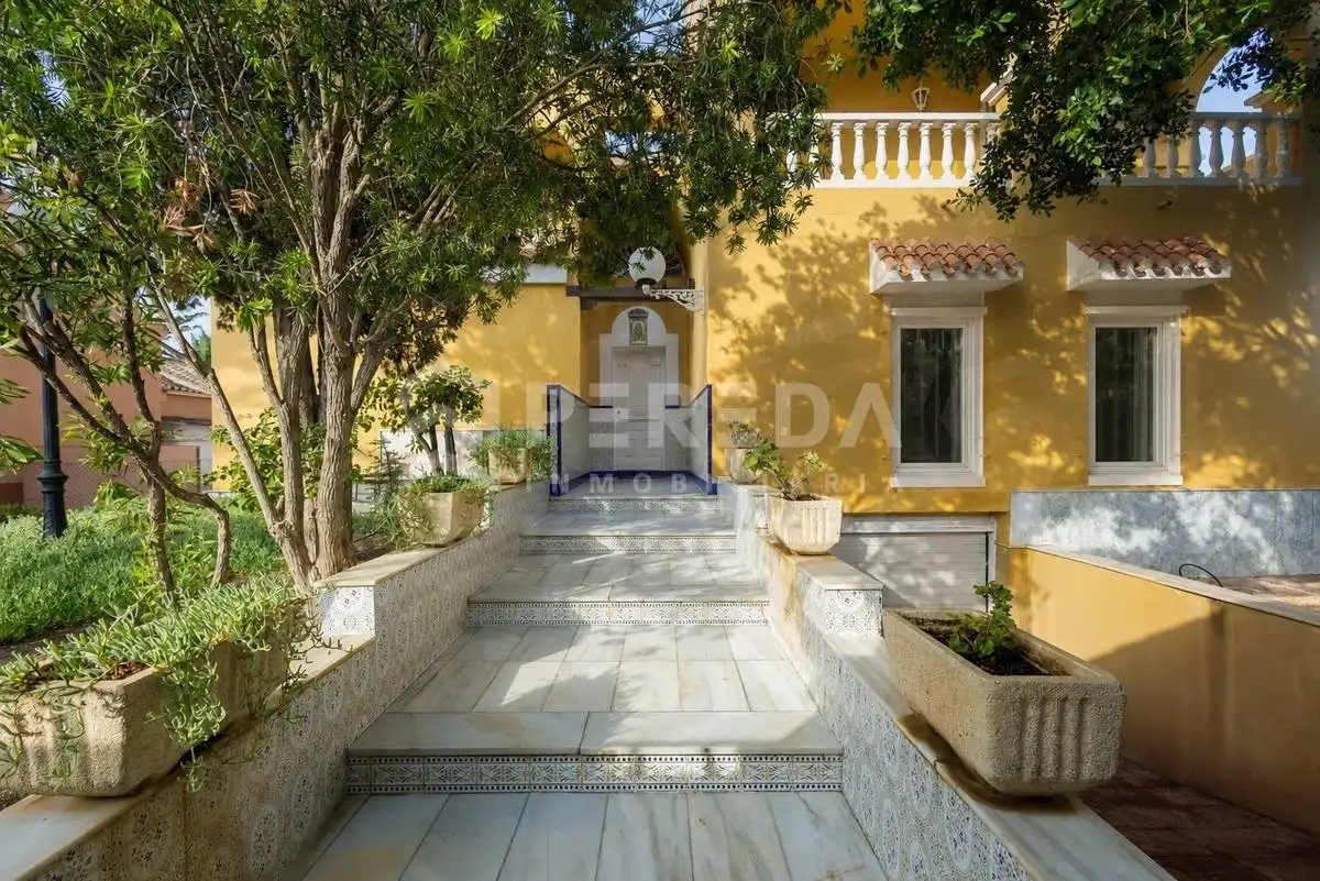 Jardín de Casa o chalet en venta en Roquetas de Mar ciudad