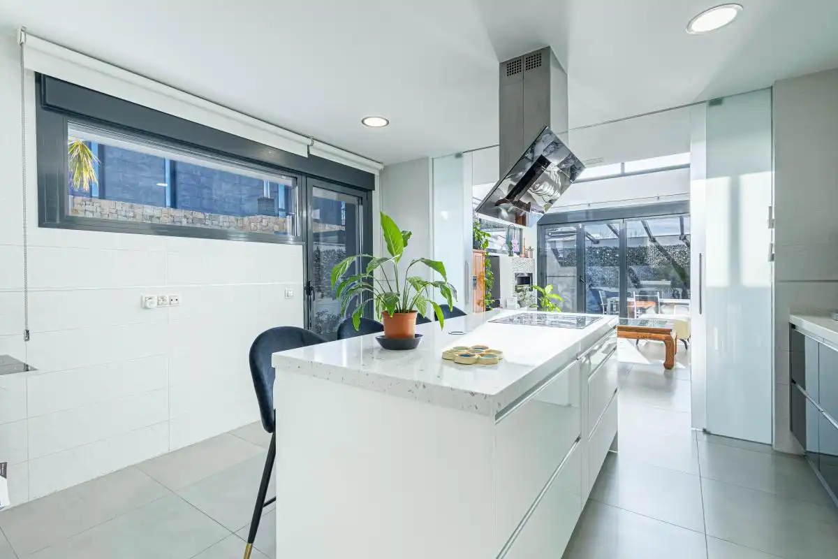 Kitchen of Houses for sale in Torrejón de Ardoz  with Heating, Private garden and Terrace