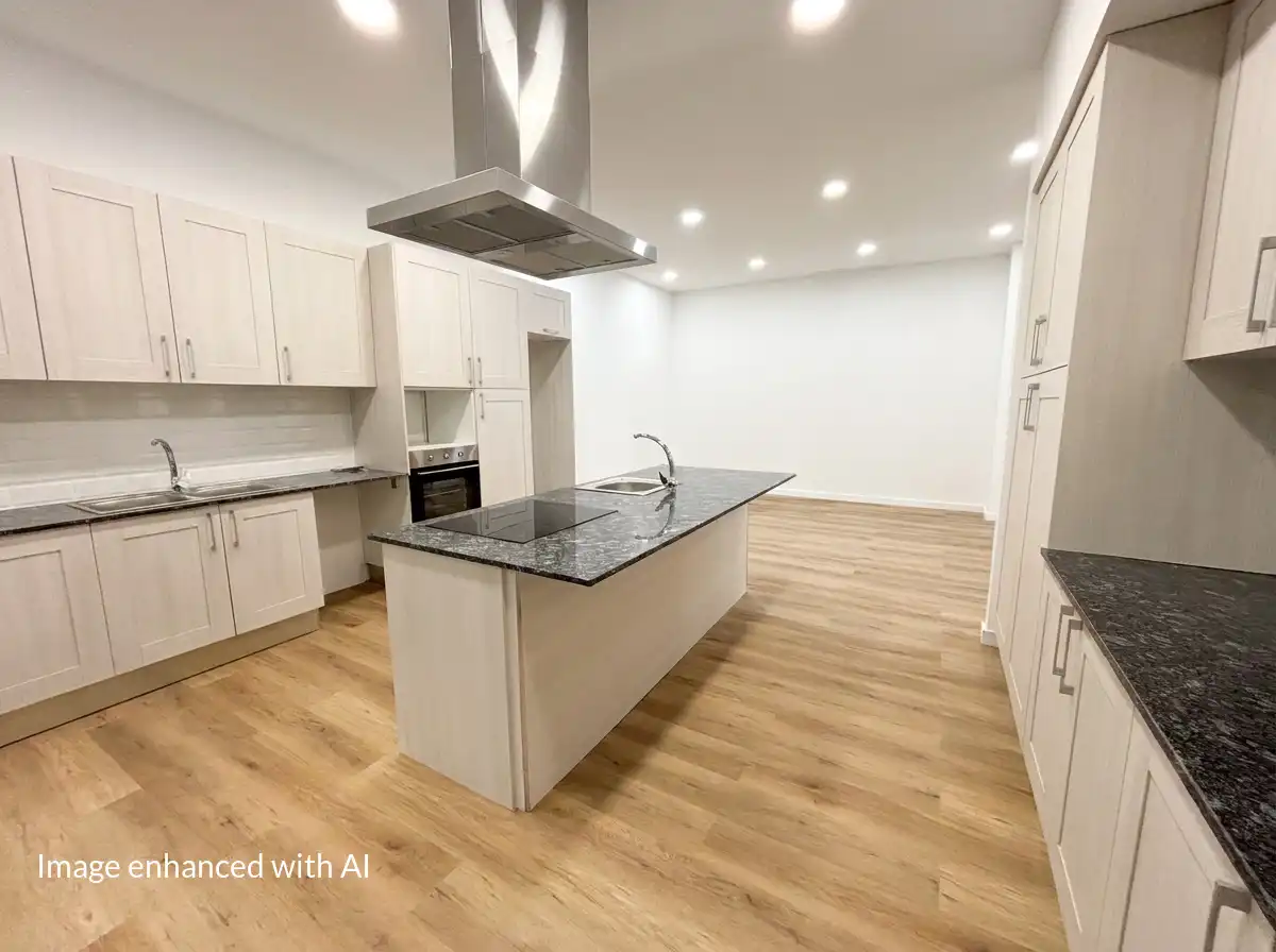 Kitchen of Flat for sale in Girona Capital  with Air Conditioner, Heating and Parquet flooring