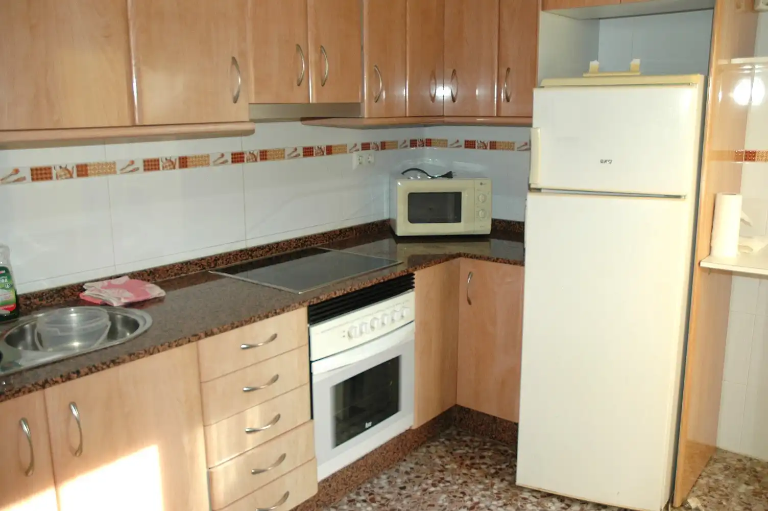 Cocina de Piso en venta en Cartagena con Terraza, Amueblado y Horno