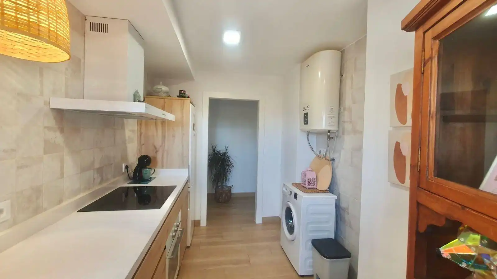 Cuina de Pis en venda en Málaga amb Aire condicionat i Terrassa