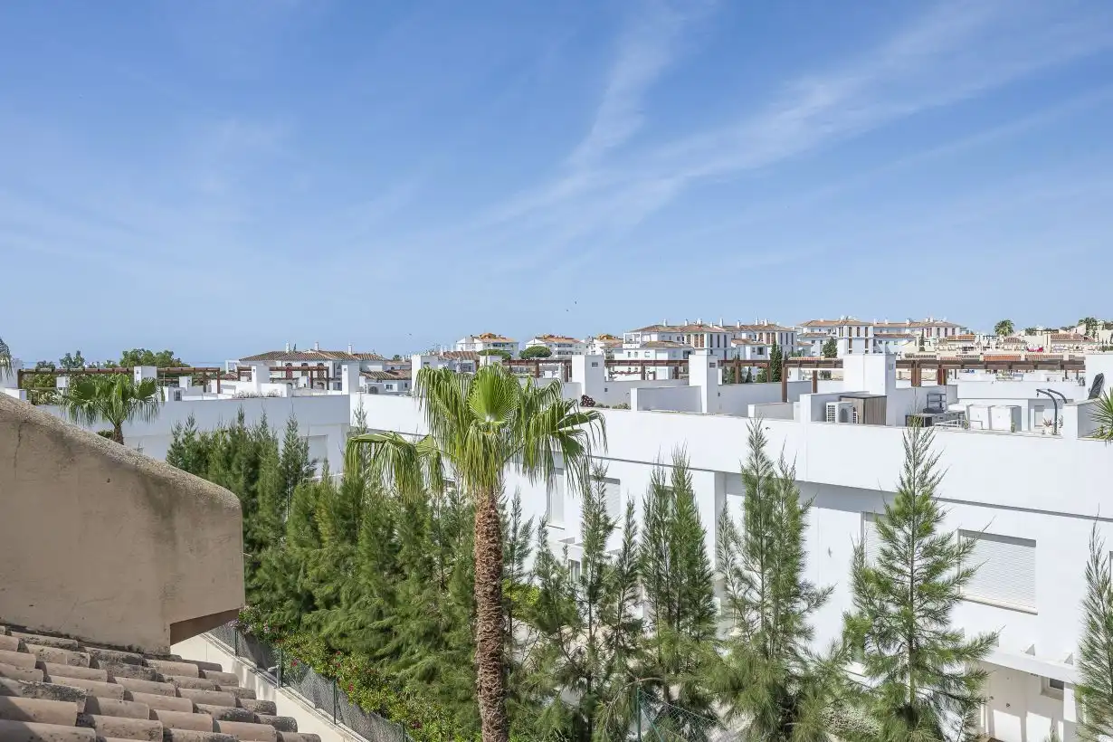 Terrassa de Casa o xalet en venda en Calahonda 
