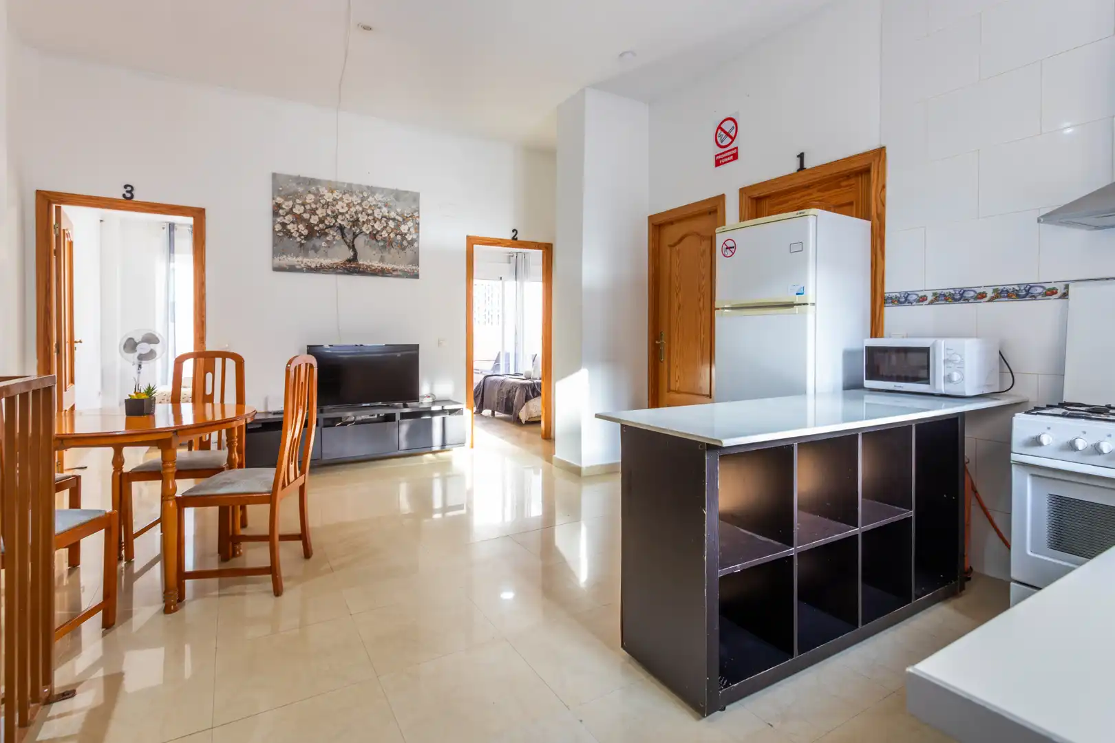 Kitchen of Flat for rent in Alicante / Alacant  with Terrace and Furnished