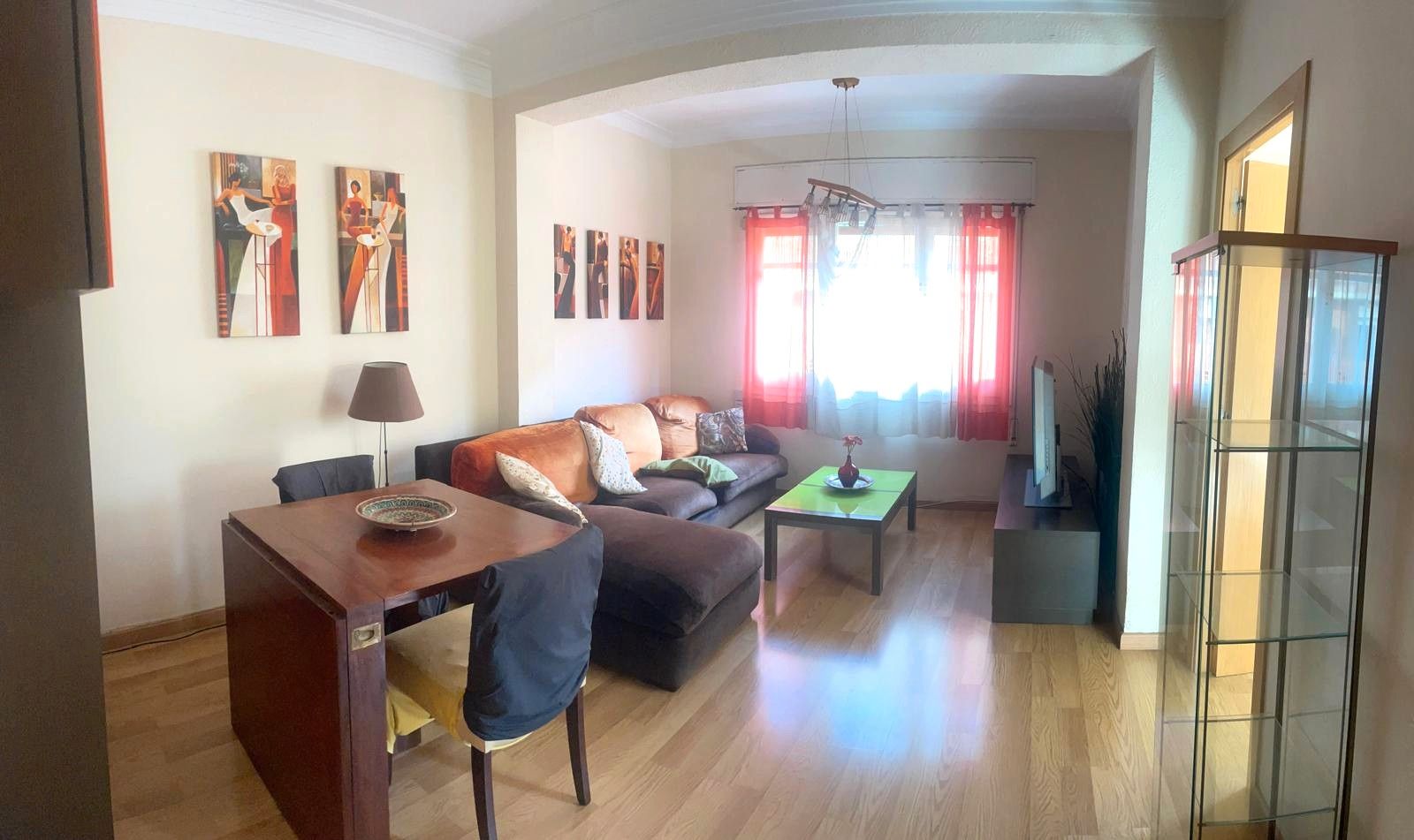 Sala d&#x27;estar de Pis en venda en  Barcelona Capital