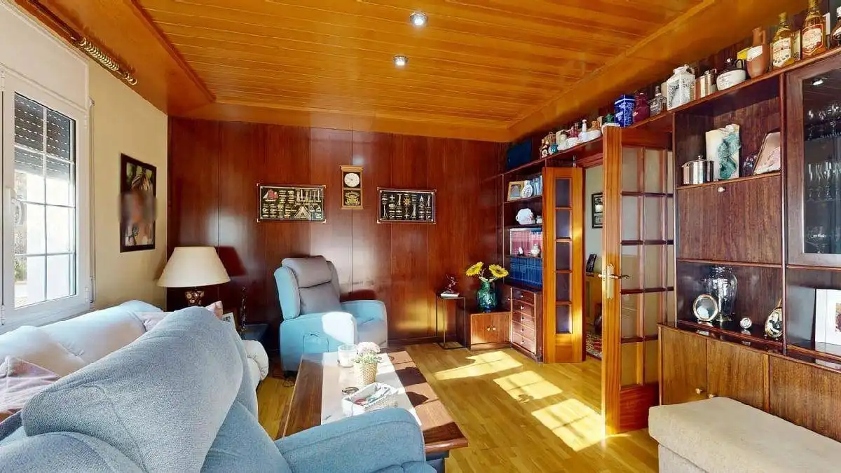 Living room of Houses for sale in Barberà del Vallès  with Heating, Private garden and Terrace