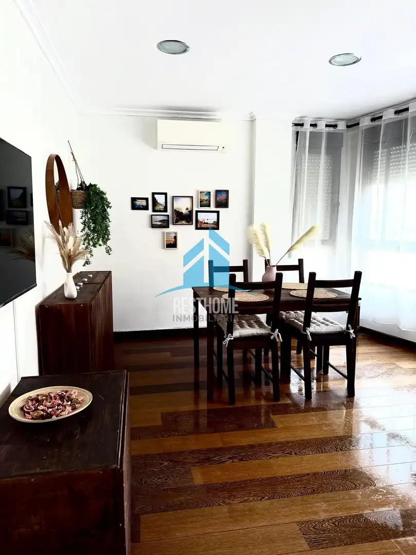 Dining room of Flat for rent in Cullera  with Air Conditioner and Furnished