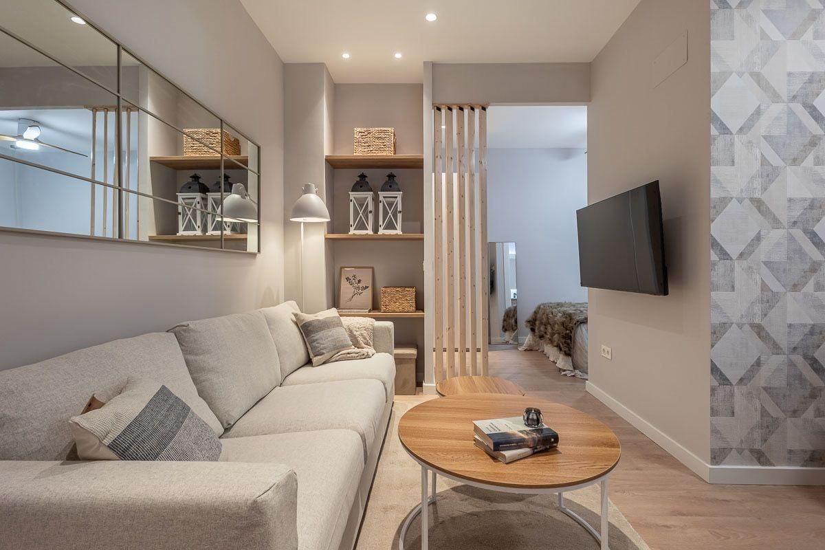 Sala d'estar de Apartament en venda en  Granada Capital amb Aire condicionat i Calefacció