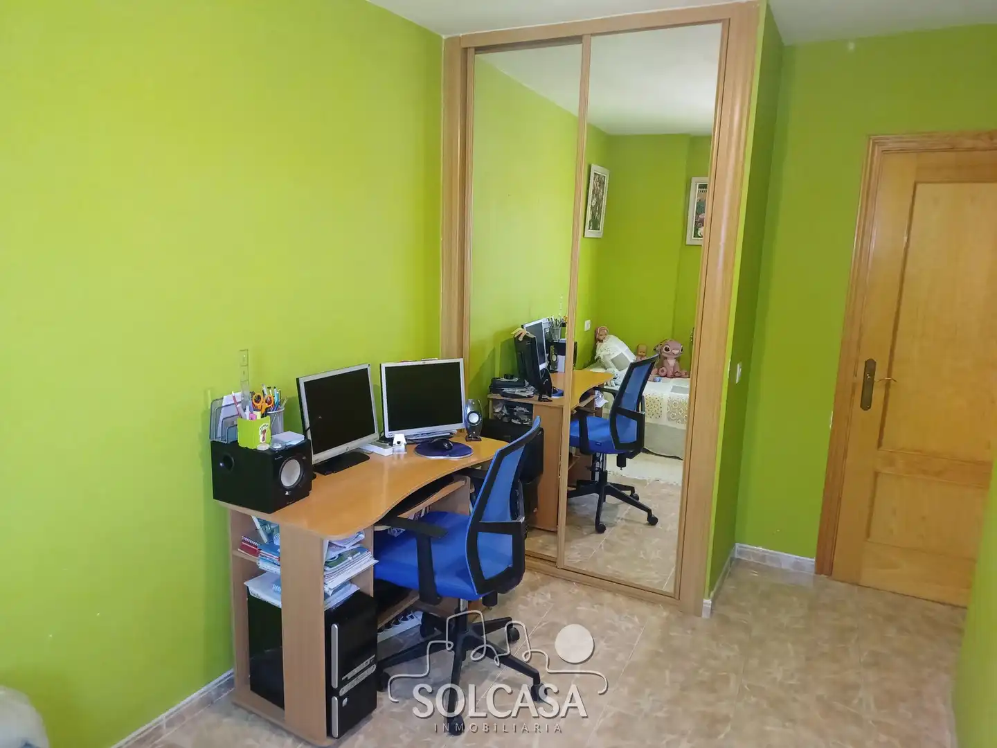 Bedroom of Flat for sale in Cistérniga  with Heating, Furnished and Oven