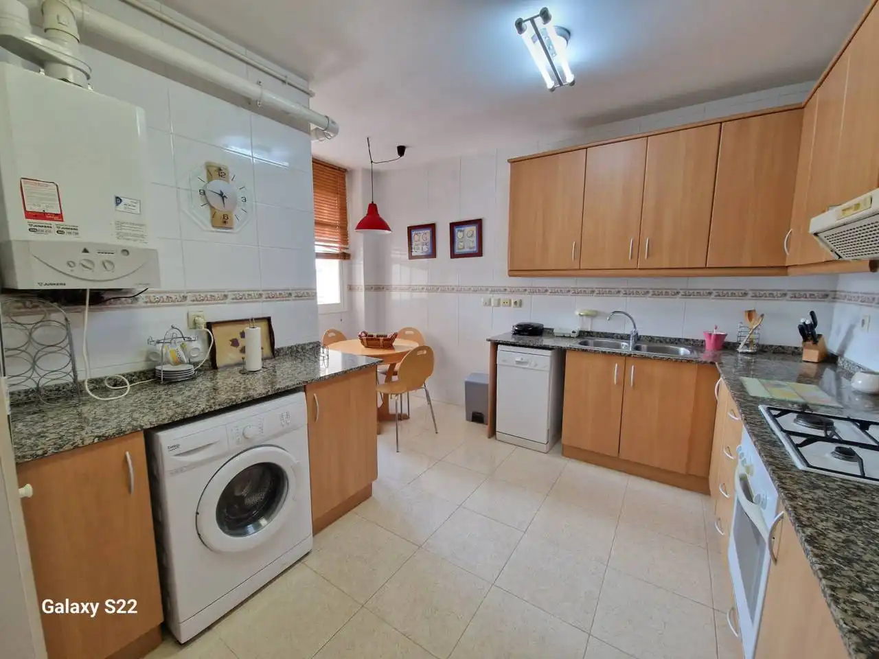 Kitchen of Flat for rent in Cubelles  with Air Conditioner, Heating and Terrace