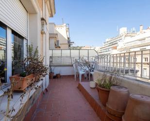 Terrace of Attic for sale in  Barcelona Capital  with Air Conditioner, Heating and Parquet flooring