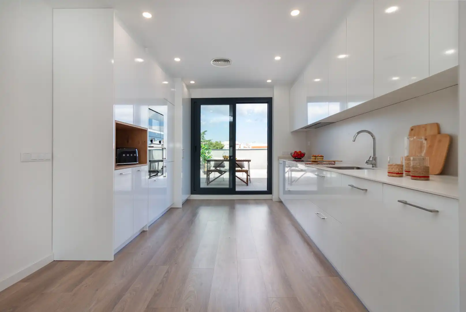 Cocina de Dúplex en venta en Terrassa con Aire acondicionado, Calefacción y Parquet