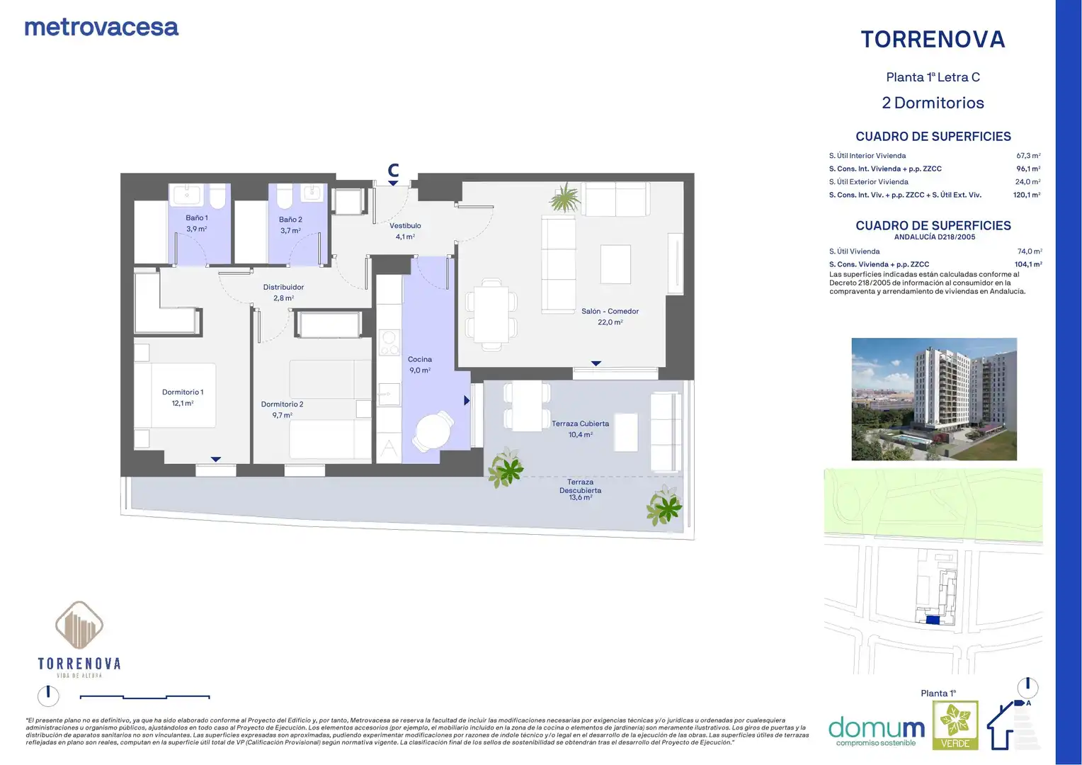 Flat with pool for sale in Cruz del Campo, parcela RMA . ARIDSP, imagen 2