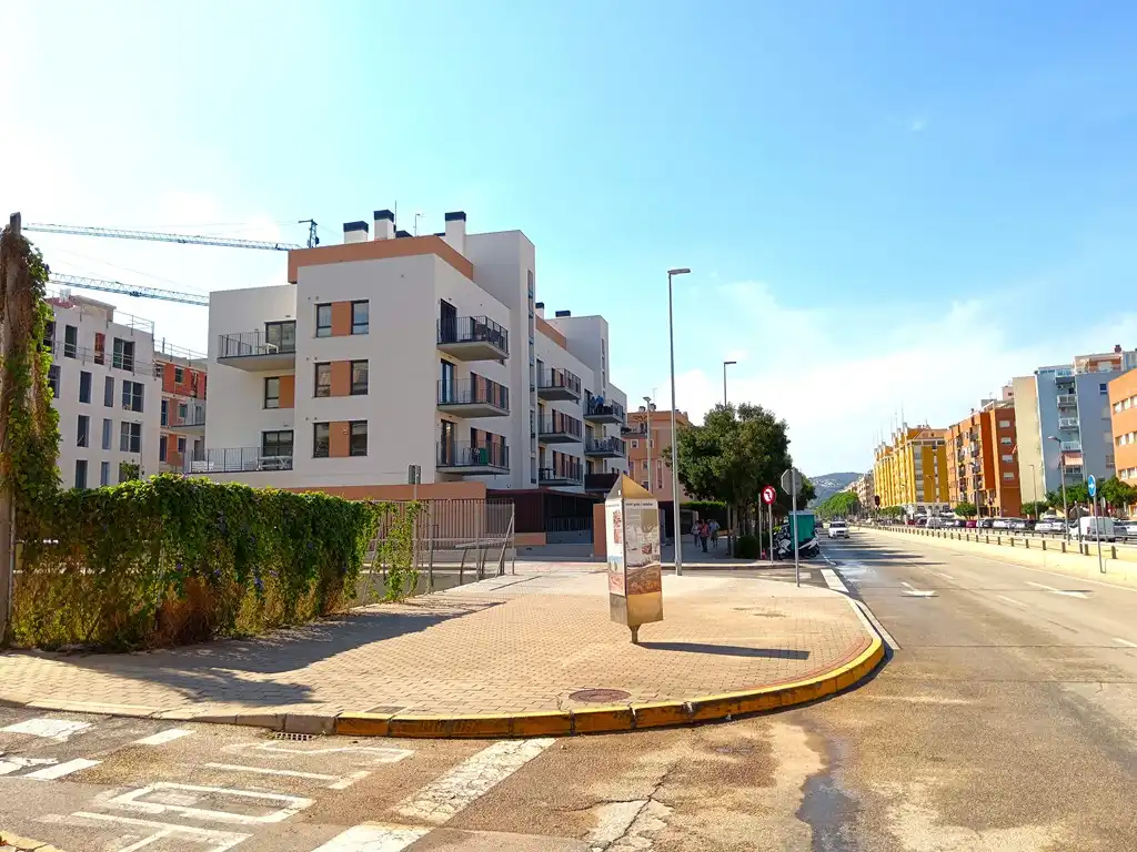 Exterior view of Apartments for sale in Dénia  with Air Conditioner, Terrace and Furnished
