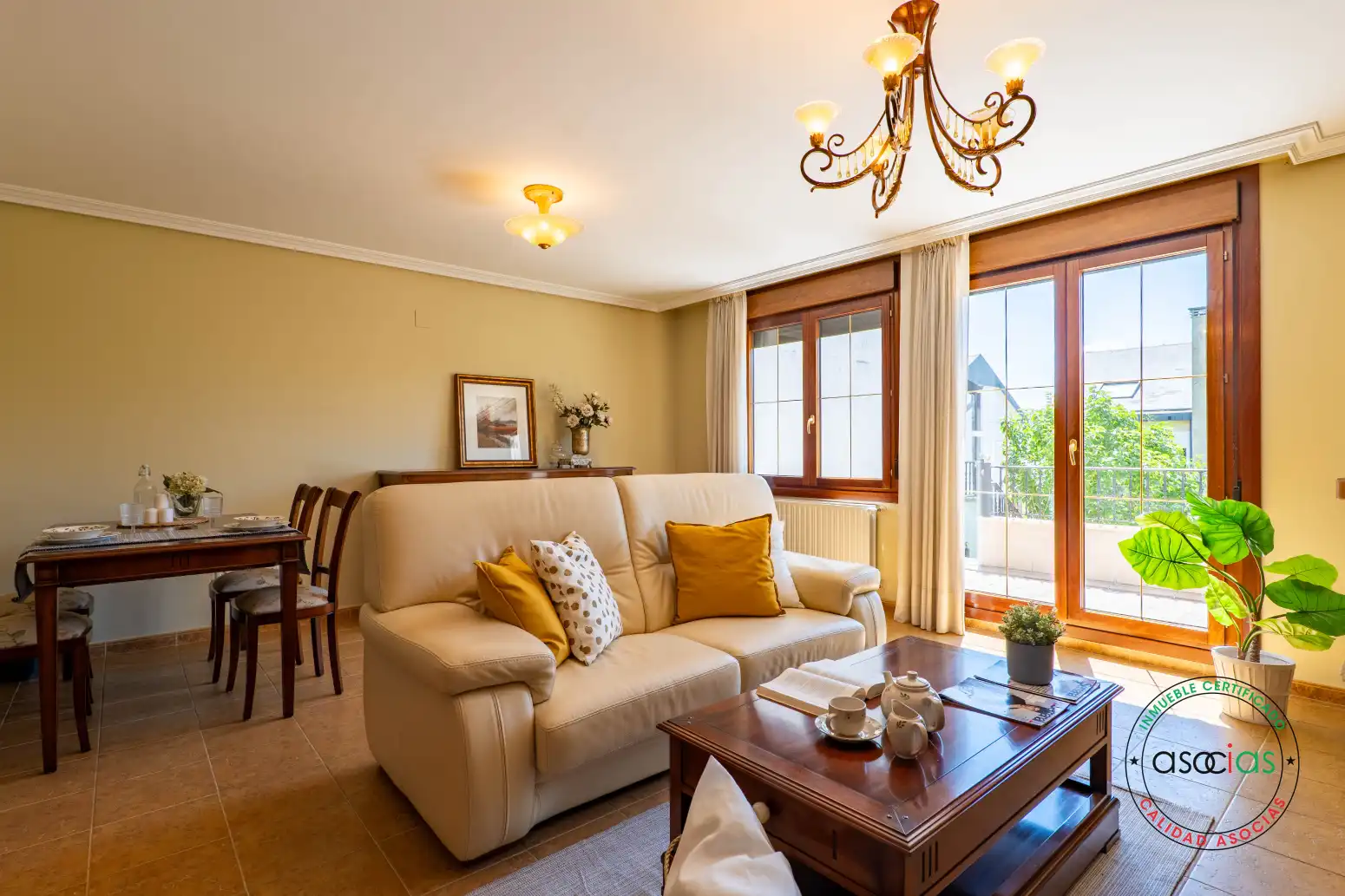 Living room of Detached homes for sale in Siero  with Heating, Private garden and Parquet flooring