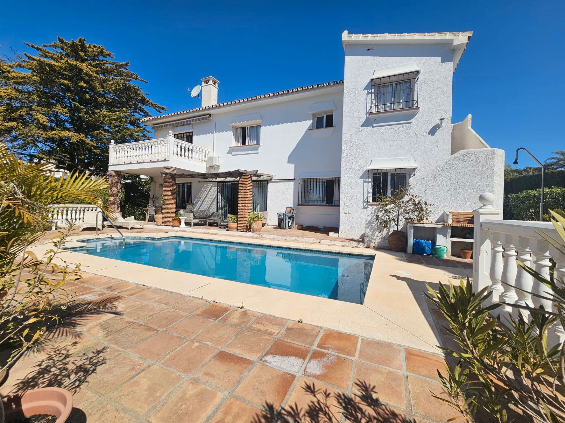 Jardí de Casa o xalet en venda en Mijas amb Aire condicionat, Calefacció i Jardí privat