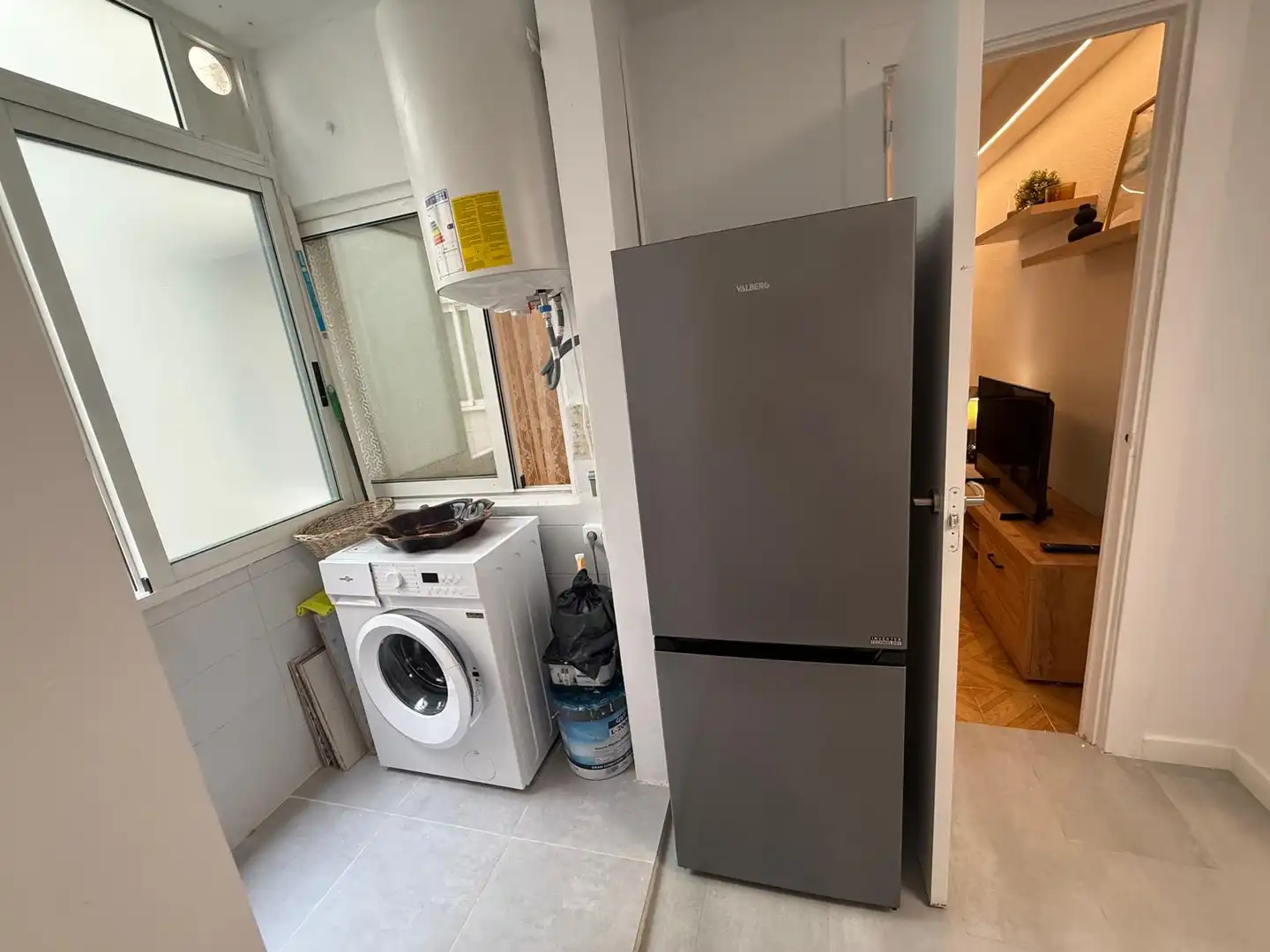 Kitchen of Flat for share in Centro