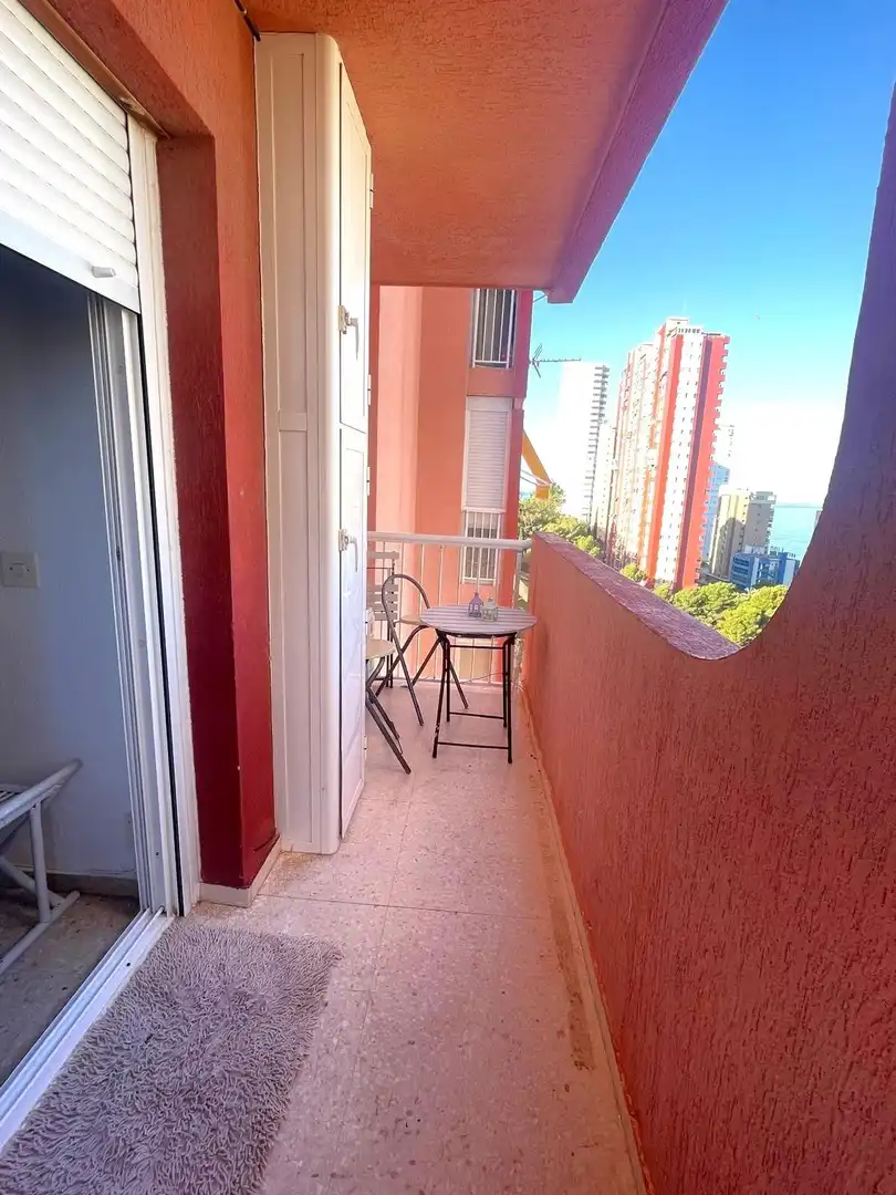 Terrassa de Apartament en venda en Benidorm amb Aire condicionat, Moblat i Balcó