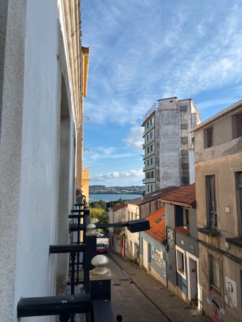 Vista exterior de Piso de alquiler en Ferrol con Calefacción, Jardín privado y Amueblado