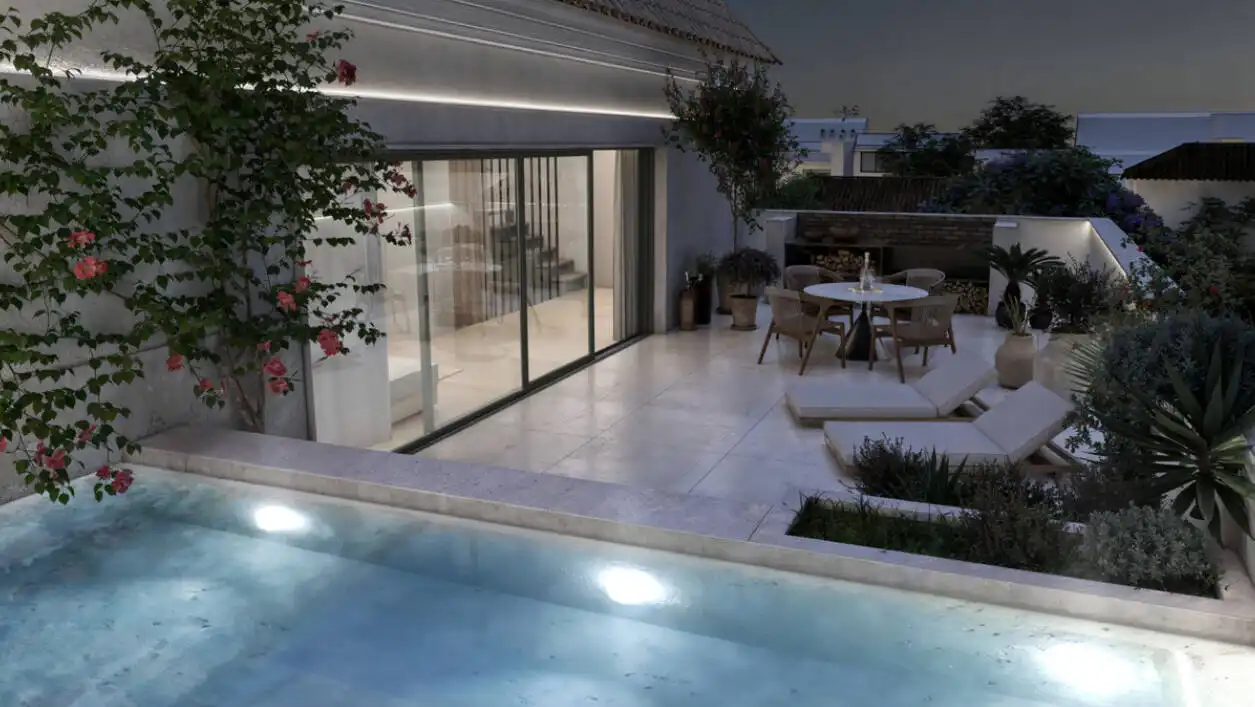 Apartamento con piscina en venta en Estepona Pueblo, imagen 4