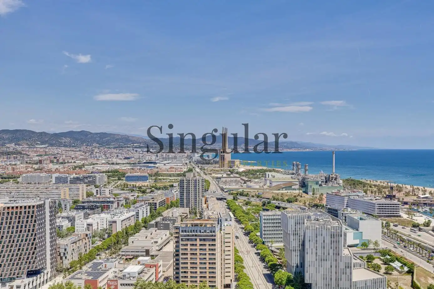 Exterior view of Duplexes for sale in Barcelona  with Heating, Parquet flooring and Terrace