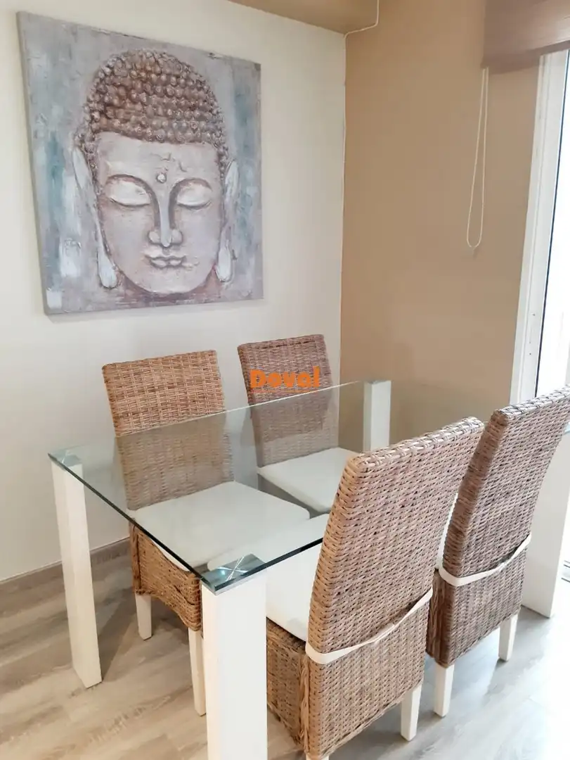 Comedor de Piso de alquiler en Vigo  con Calefacción, Amueblado y Balcón