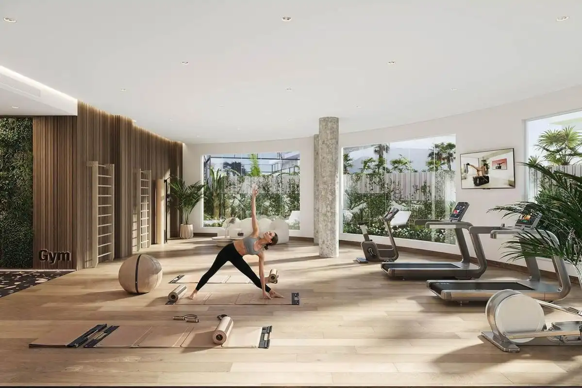 Sala d'estar de Àtic en venda en Villajoyosa / La Vila Joiosa amb Aire condicionat, Jardí privat i Terrassa